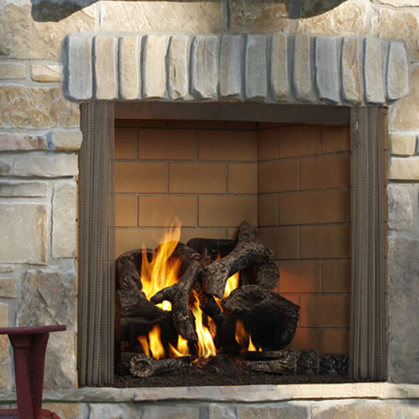Majestic Outdoor Fireplaces at International Hot Tub Co.