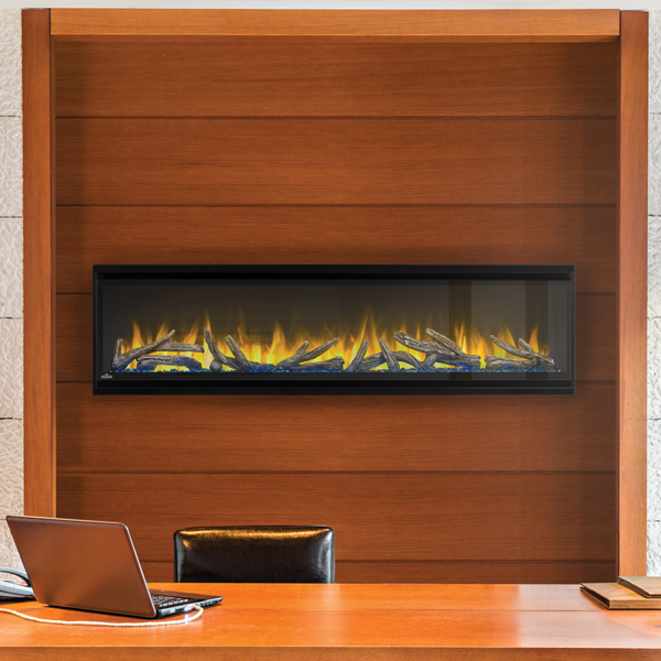 Alluravision electric fireplace