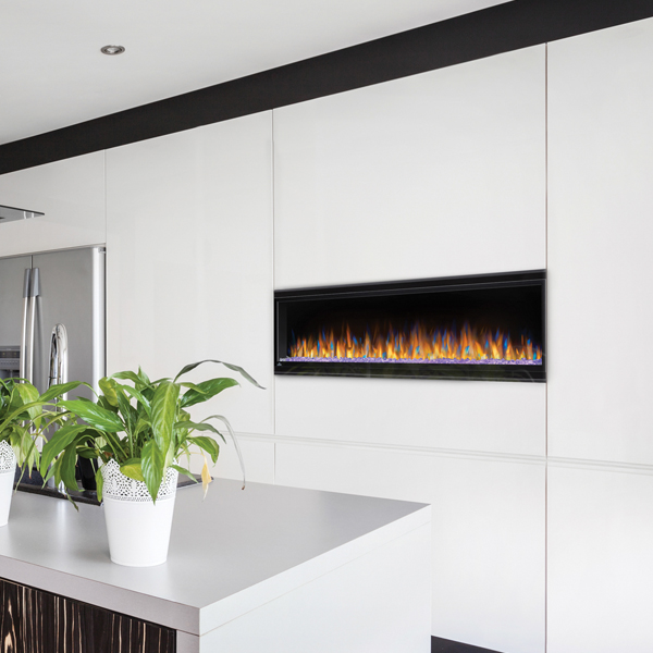 Alluravision electric fireplace