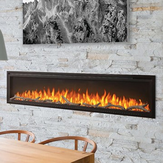 Entice 72 Electric Fireplace
