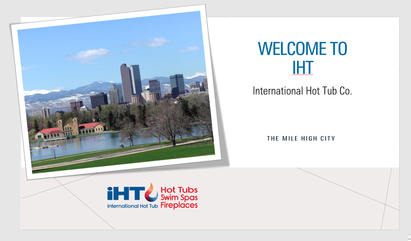 Welcome to IHT. We are hiring. We have job openings.