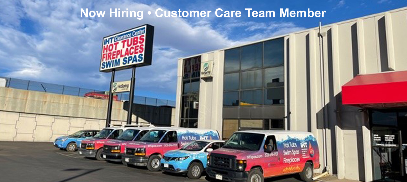 Customer Care now hiring career positions