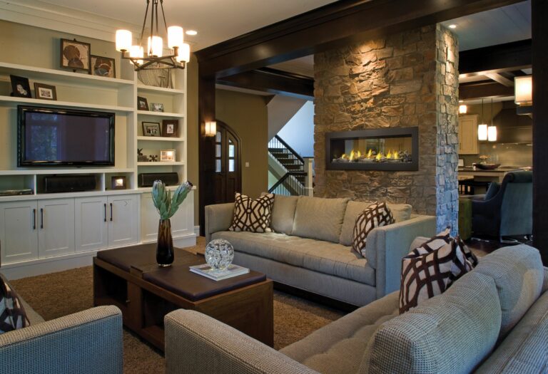 Modern style fireplaces