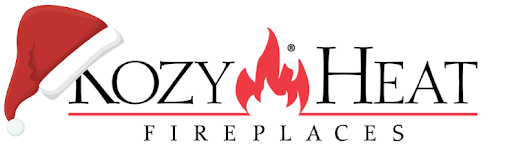 Kozy Heat fireplaces Christmas logo