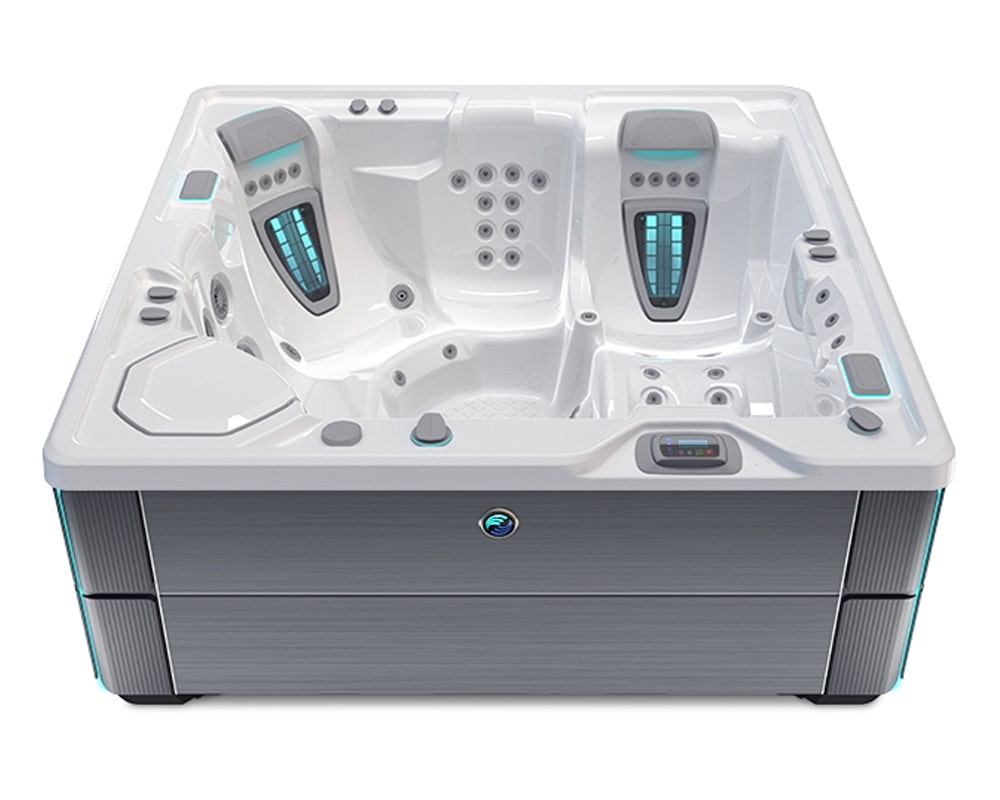 Charcoal & Alpine White