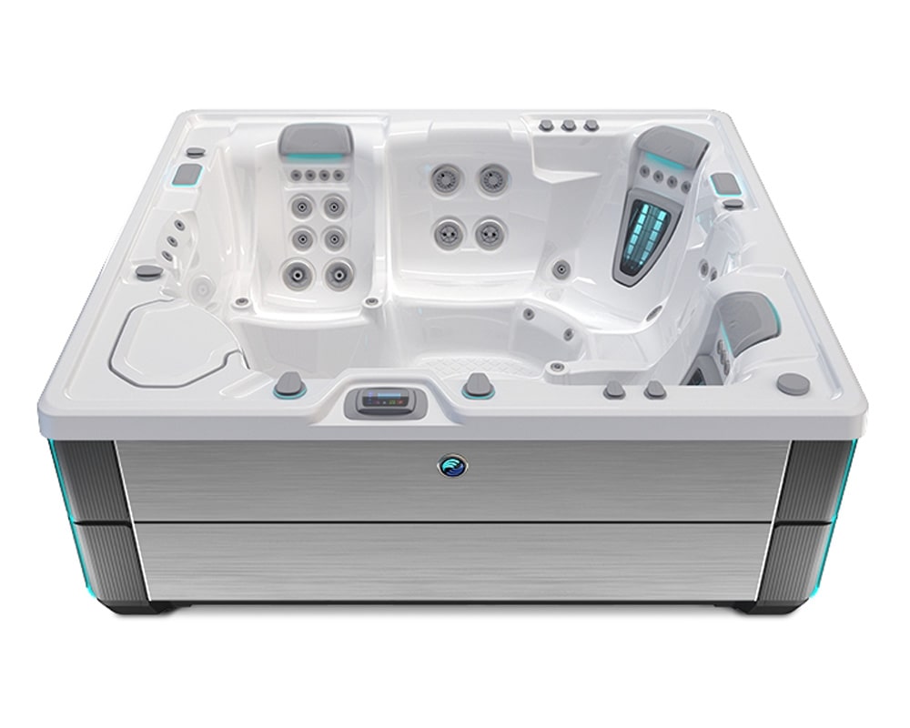 Brushed Nickel & Alpine White