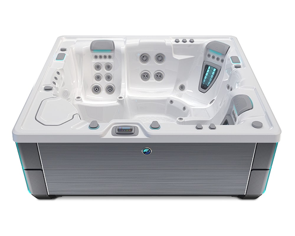 Charcoal & Alpine White