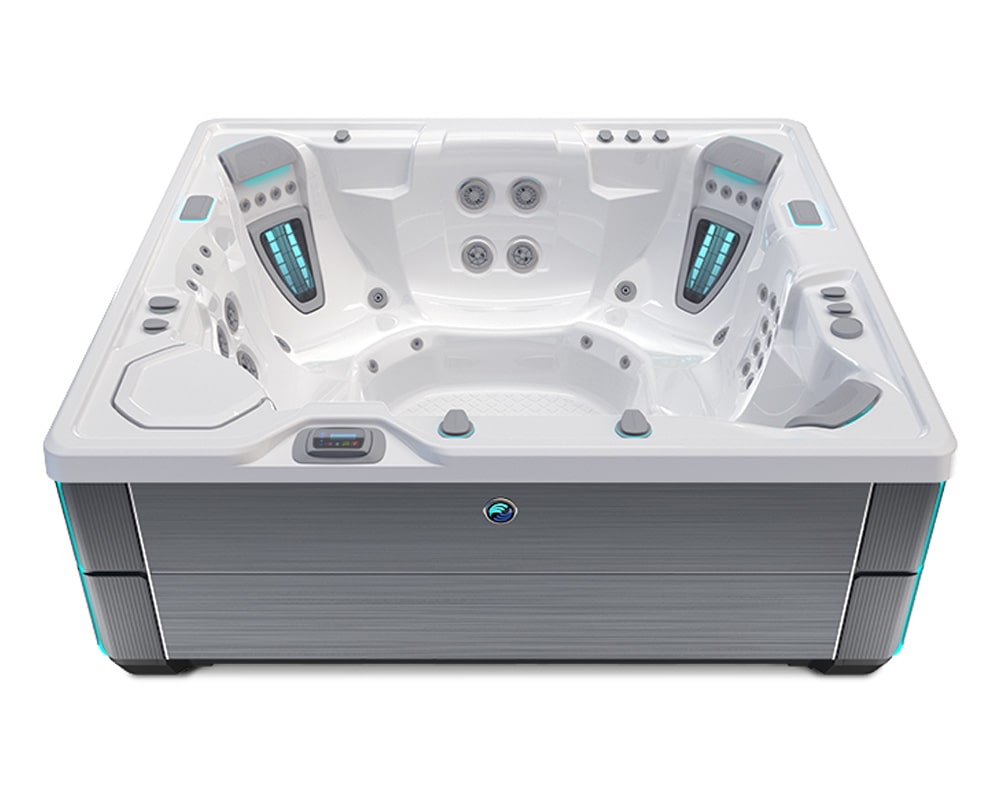 Charcoal & Alpine White