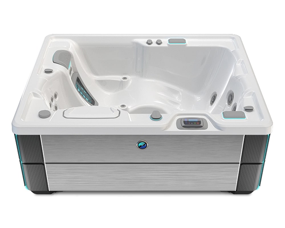 Brushed Nickel & Alpine White