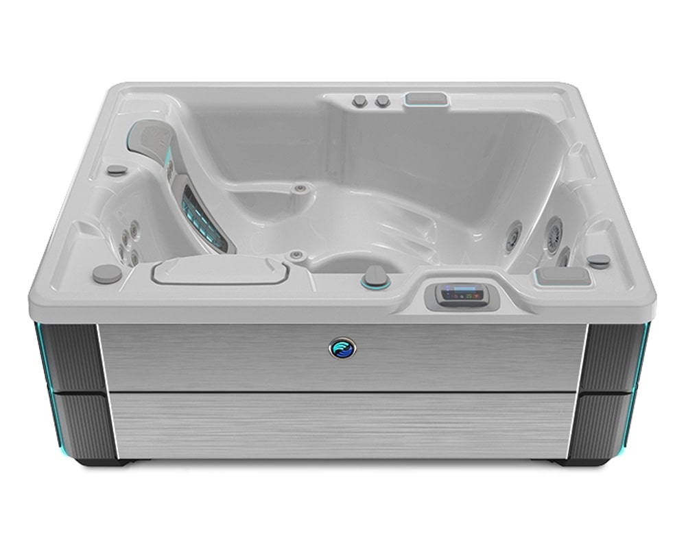 Brushed Nickel & Ice Gray