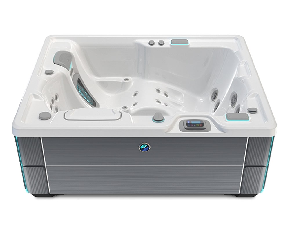 Charcoal & Alpine White