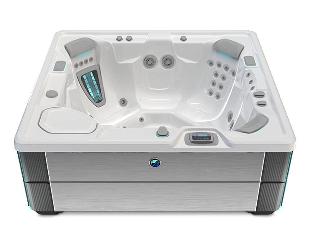 Brushed Nickel & Alpine White