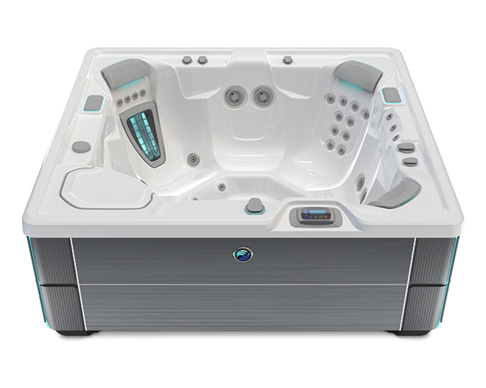 Charcoal & Alpine White