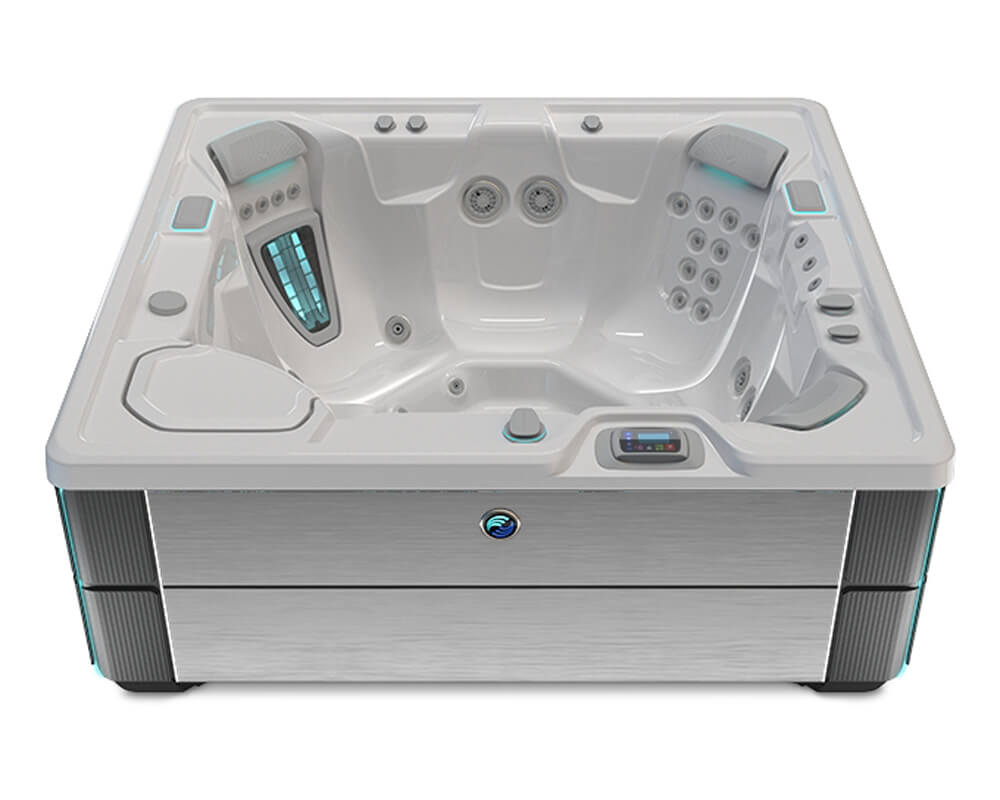 Brushed Nickel & Ice Gray