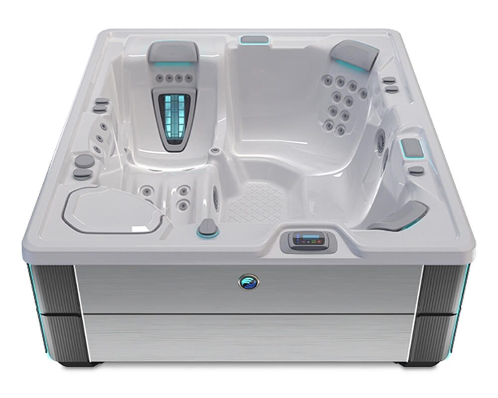 Brushed Nickel & Ice Gray