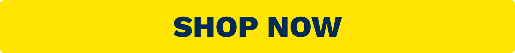 Bright yellow banner with bold navy 'SHOP NOW' call-to-action (CTA). Visual button inviting users to click to shop.